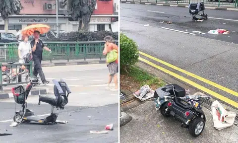 A lorry driver was arrested for dangerous driving causing death and suspected drug-related offences after drug paraphernalia was found in his lorry.
