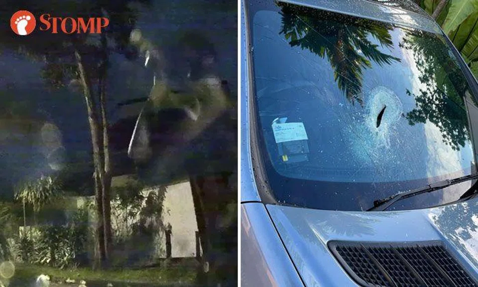 Axe-wielding man smashes Merc's windscreen, police investigating mischief