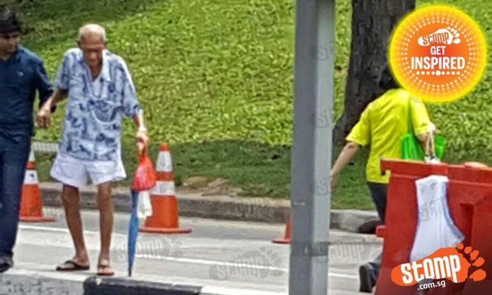 Kudos to woman who helped elderly man cross the road in Jurong East: 'I love Singapore!'