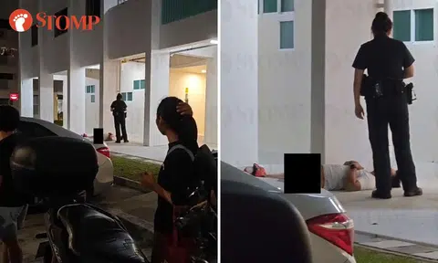 drunk and naked man in bukit panjang