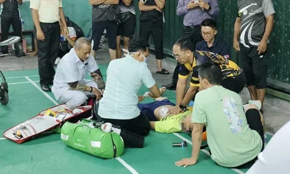 ‘Not playing anymore,’ M’sian man, 54, says before he collapses and dies during badminton game