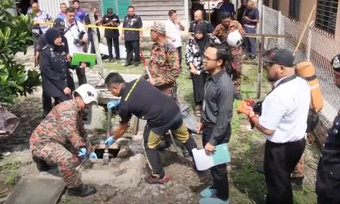 Man in Malaysia allegedly chops disabled father's body into 6 pieces before dumping it in septic tank