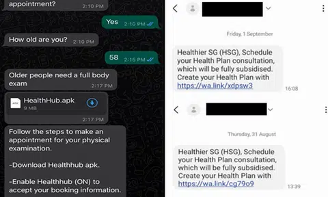 Police warn of fake HealthHub app used by scammers to gain control over victims' devices