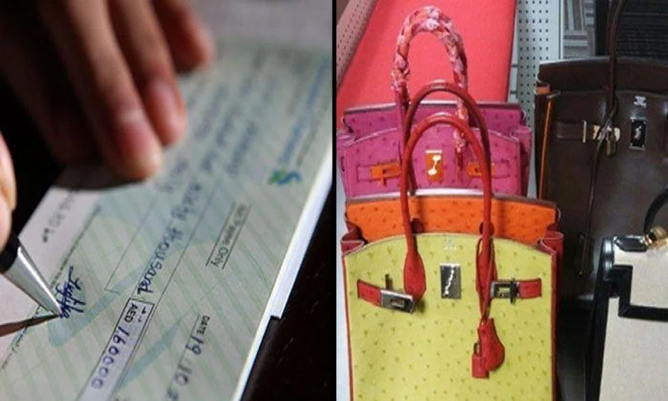S'porean man forges cheques for $640k under ex-wife's name, even steals her luxury handbags