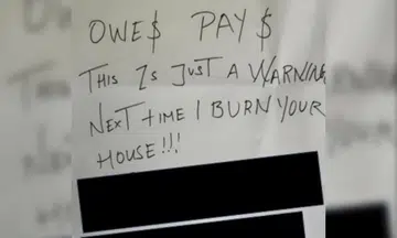 loanshark harassment debtor’s note