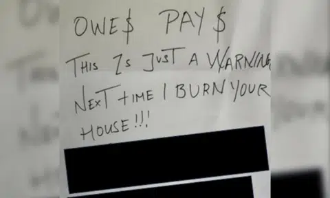loanshark harassment debtor’s note
