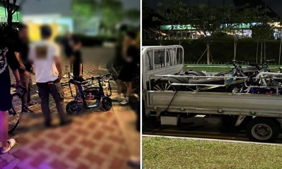 Punggol NPC said on Facebook that it will continue to work closely with other law enforcement agencies to clamp down on illegal activities.