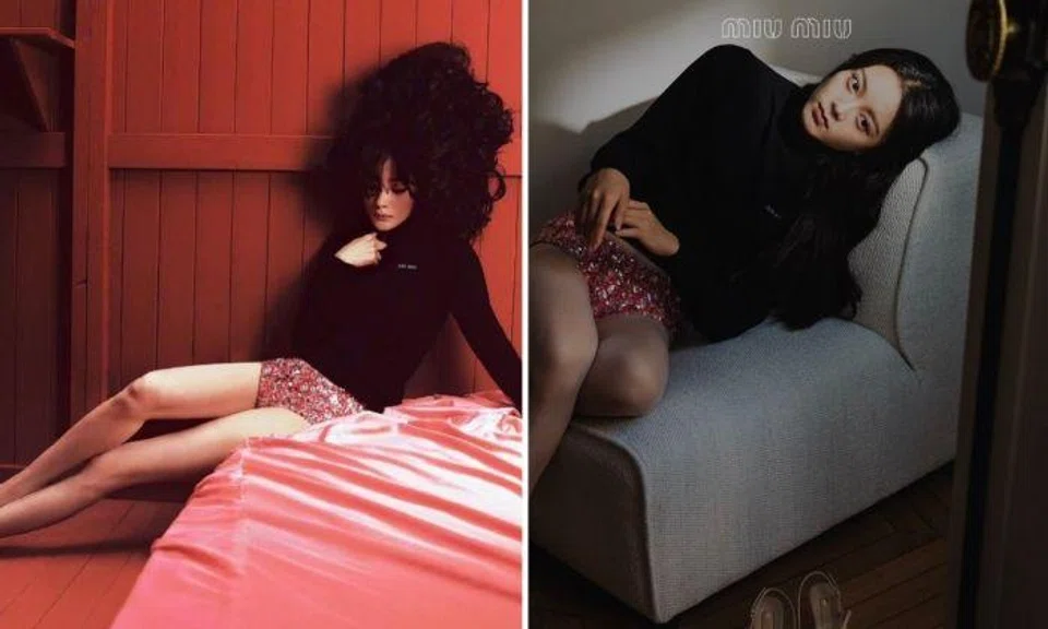 The diamond-sequined panties by Italian luxury brand Miu Miu have been trending in China, thanks to Chinese actresses Yang Mi and Zhao Jinmai.