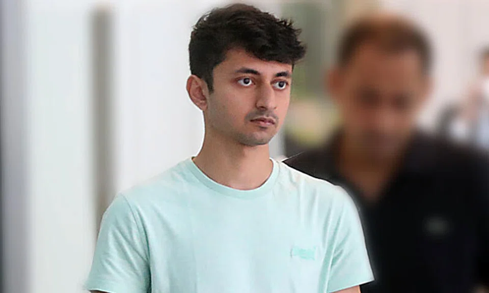 Fahd Siddiqui, 20, was charged with two counts of corruption on Nov 24, 2022. ST PHOTO: KELVIN CHNG