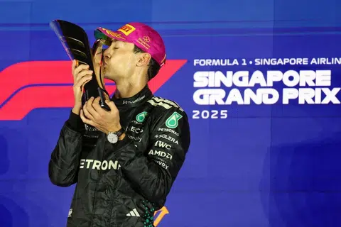 George Russell claims first Singapore GP victory, McLaren retain constructors' title
