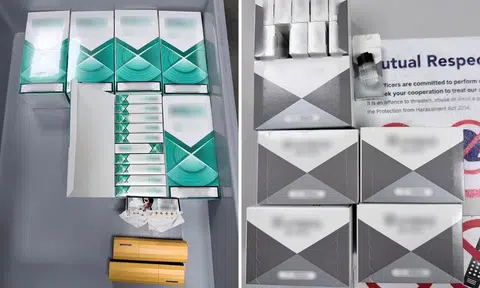 Korean woman on S-Pass says nothing to declare, found with 1,200 vapes and heat sticks at Changi Airport