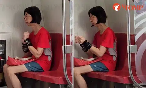 Woman vigorously shakes arms with 9 fitness trackers, deserves a spot in Guinness World Records