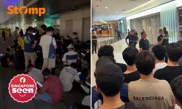 Fans queue for Audemars Piguet x Swatch launch at VivoCity
