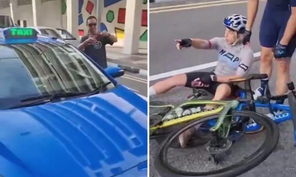 Footage of the heated argument was posted by SG Road Vigilante on Facebook.