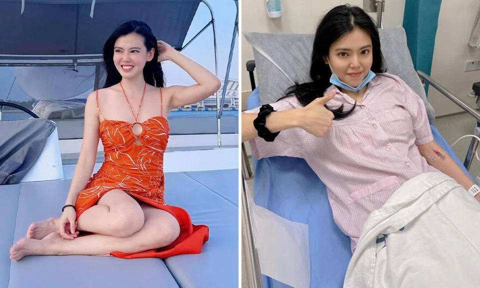 Kimberly Chia has been discharged from hospital after one night of observation.