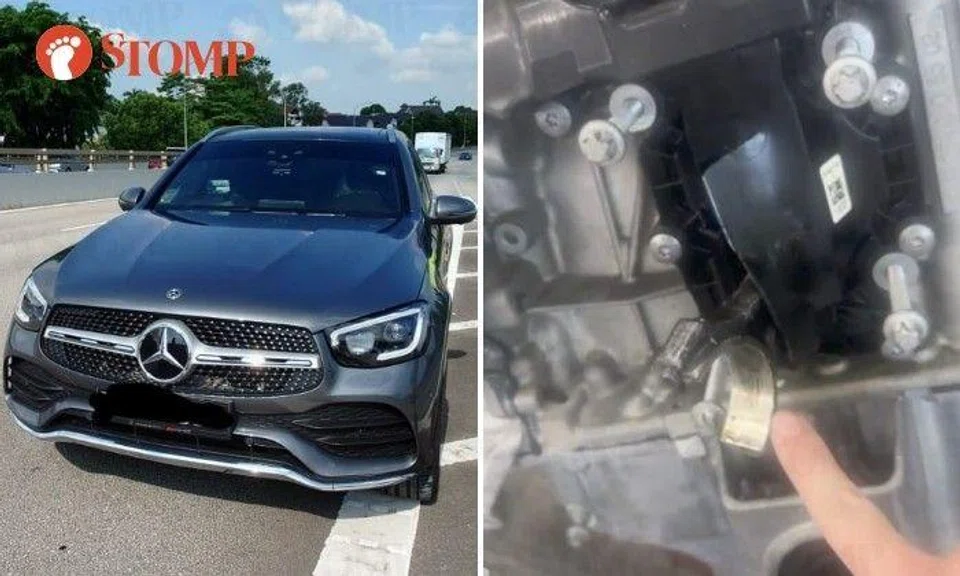 A few months after the engine overhaul, the car broke down on the highway.