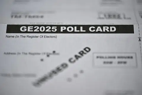 Voters may check their polling station’s queue status by scanning the QR code on their poll card before heading for their voting centres.