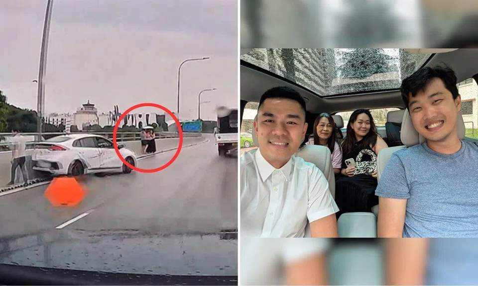 MP cai yinzhou picks up stranded passengers at harbourfront highway, finds out they’re his residents