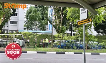 Accident at Bukit Panjang Road