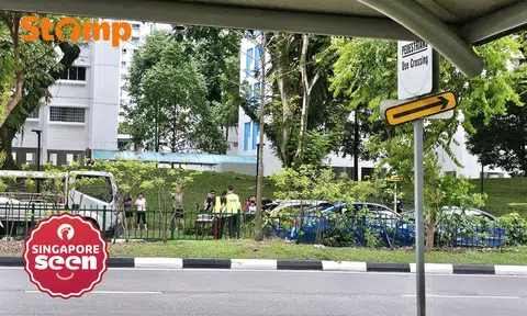 Accident at Bukit Panjang Road