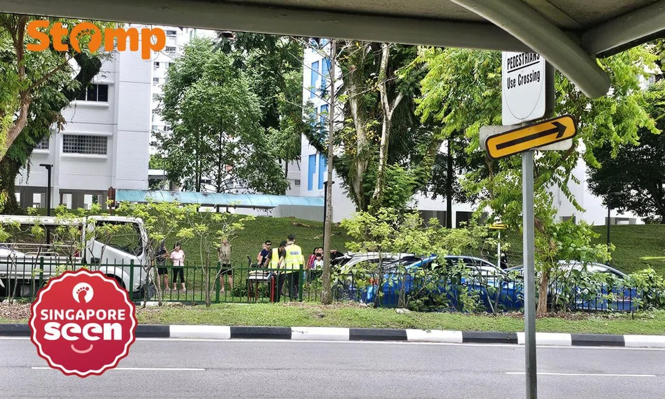 Accident at Bukit Panjang Road