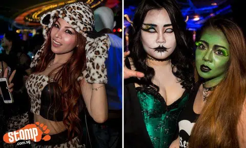 Revellers turn up dressed to kill for Shanghai Dolly's Halloween Party (part 2)