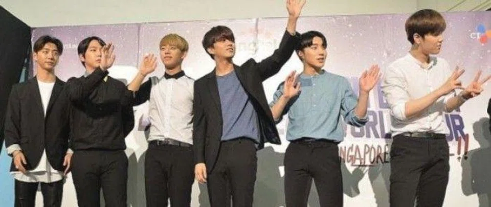 Thousands of screaming fans to see Kpop band B.A.P back in S'pore after 2 years