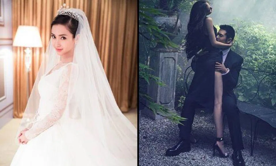 Leaked steamy photos of Angelababy and Huang Xiaoming will make you see them differently
