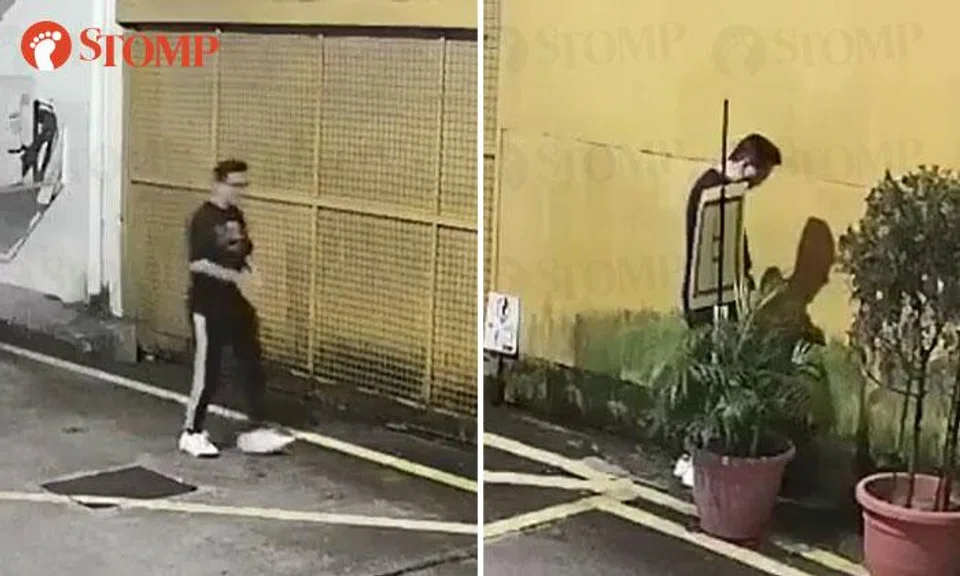 Man makes a dash... to urinate at Petain Road alley: 'Worse than a kid, worse than an animal'