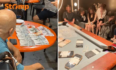 illegal gambling police raid