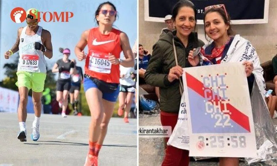 Navleen said her mother flew 23 hours from Singapore to be with her in Chicago.