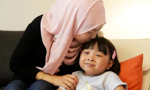 S'pore girl, 7, hit by rare neurological disorder that stops her from walking
