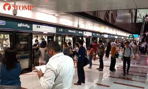 Commuters along Downtown Line affected by signalling fault at Tampines West station