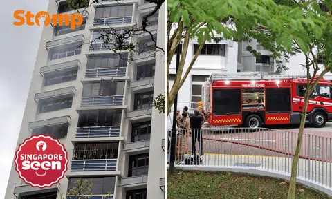 Fire breaks out in Depot Road flat, 1 person taken to hospital