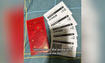 Student finds CDC vouchers instead of cash in red packet: 'Which auntie or uncle gave me this?'