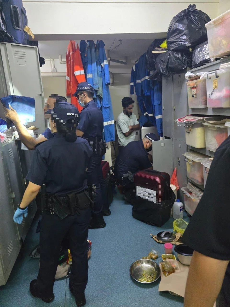 Raid at Penjuru Place