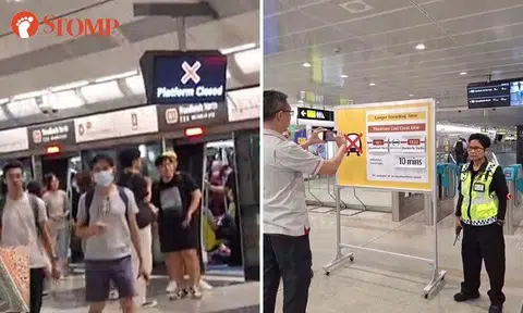 Stomper commends SMRT staff's service after signalling fault causes delay on Thomson East Coast Line