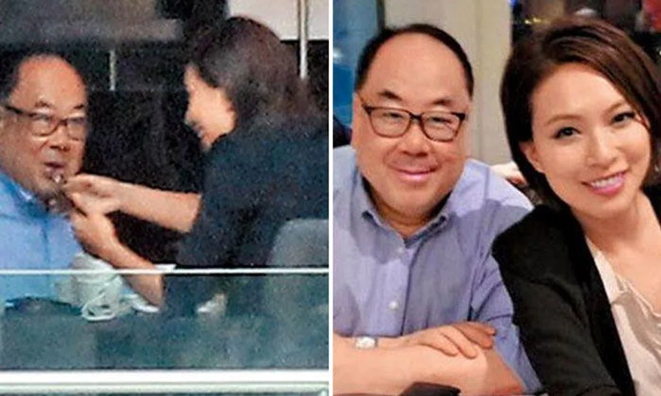What paparazzi discovered after stalking Queenie Chu and bespectacled man