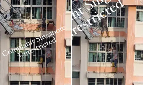 2 workers helped into Boon Lay residents' units for safety after gondola tips sideways