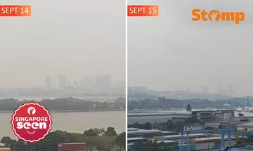 Singapore haze hits unhealthy air quality levels