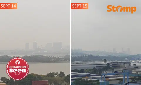 Singapore haze hits unhealthy air quality levels