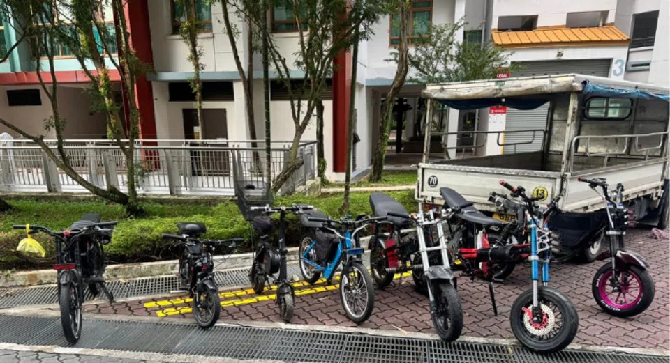 Impounded mobility devices.