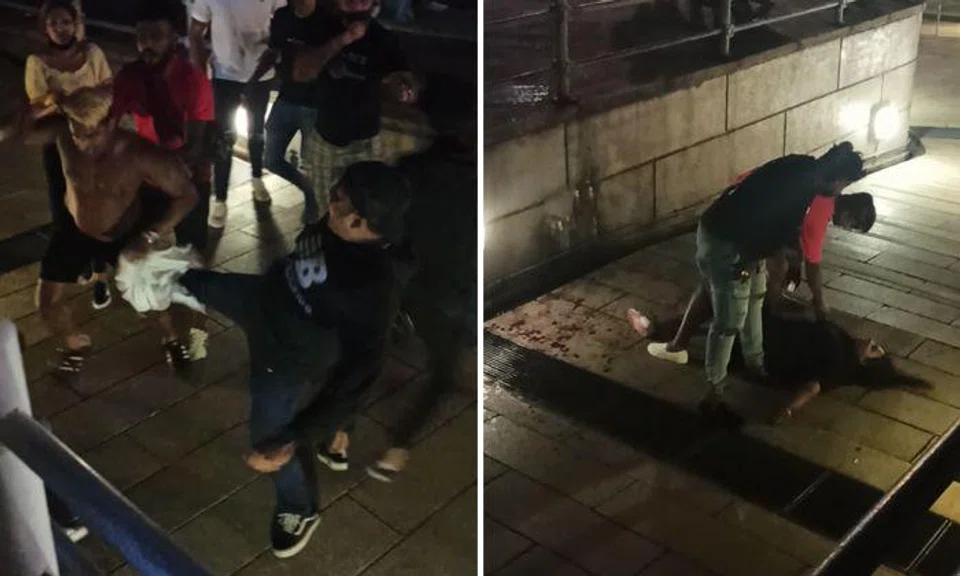Clarke Quay fight: Another 7 arrested for rioting with deadly weapon, 2 injured are innocent diners