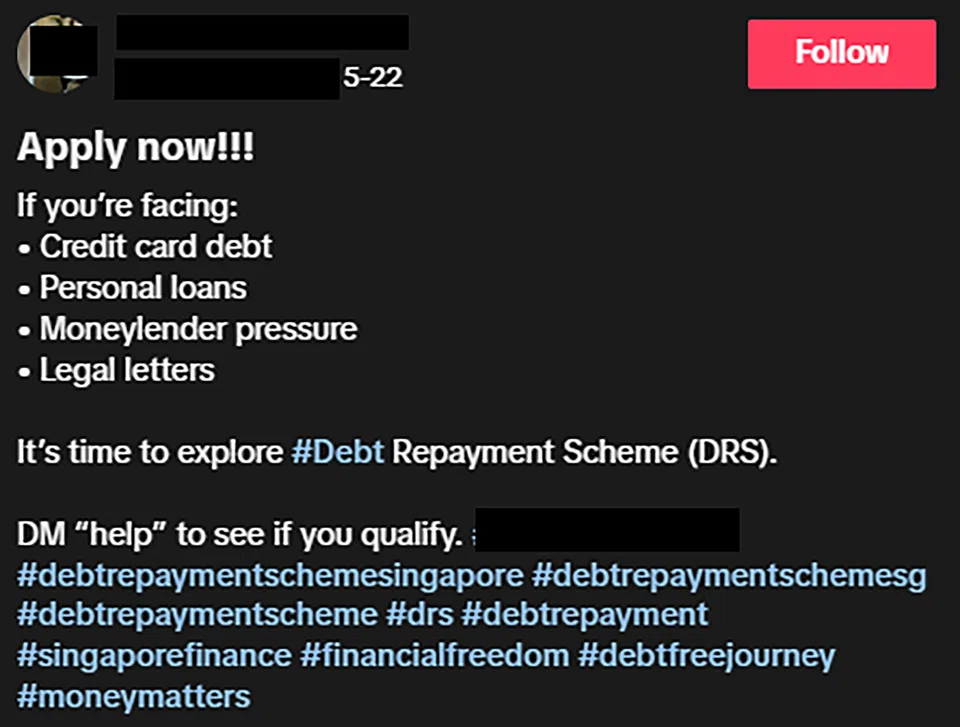 ST understands such firms charge debtors between $1,000 and $5,000 for their services.