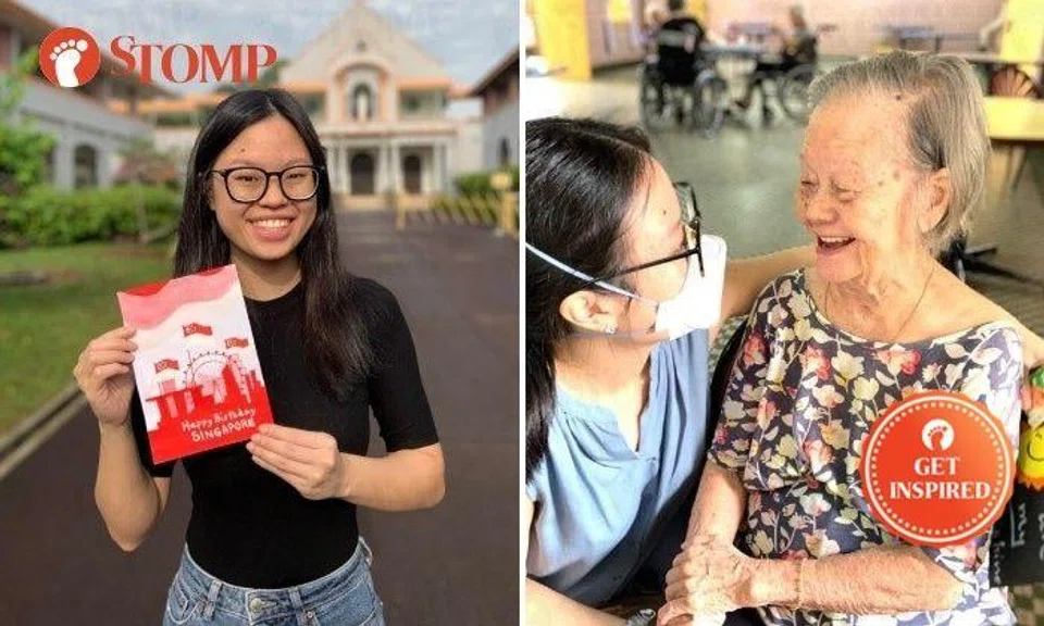 Emily provides art therapy at St Theresa’s Home, which has 170 elderly residents.