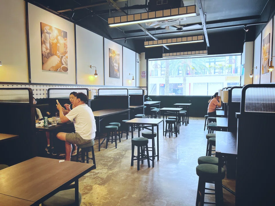 The decor at Huai Heong Kopi in Johor is inspired by award-winning movie In The Mood For Love, set in 1960s Hong Kong.