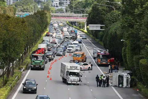Man dies after CTE accident involving 2 lorries, driver arrested