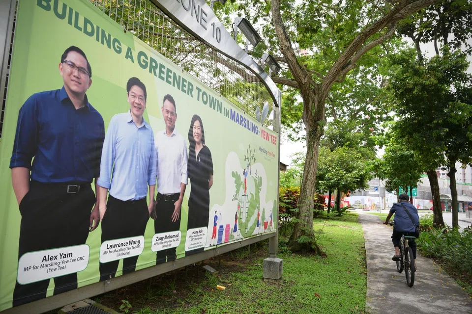 Marsiling-Yew Tee GRC is anchored by PM Lawrence Wong in the division of Limbang, and comprises Senior Minister of State for Defence and Manpower Zaqy Mohamad (Marsiling), North West District Mayor Alex Yam (Yew Tee) and Ms Hany Soh (Woodgrove).
