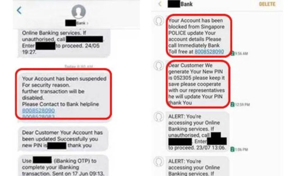 Scammers pretending to be from banks have cheated victims of $600k in 5 months