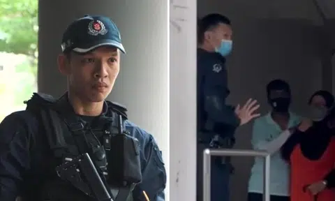 Woman in Yishun hostage situation told cop: 'I'm old, I'm weak, I don't know why he took me'